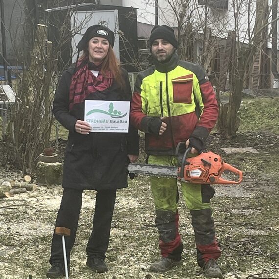 Kundin für die wir Bäume gepflegt haben